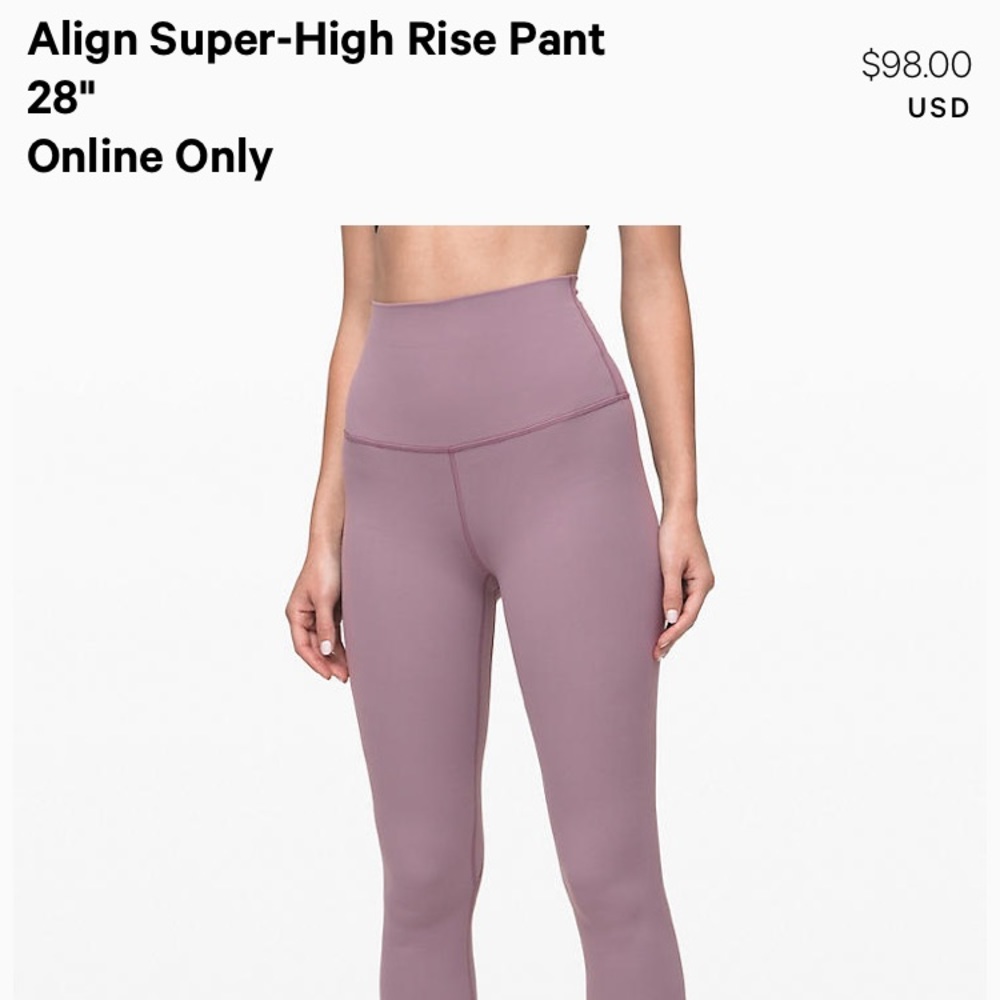 Lululemon Align 28”